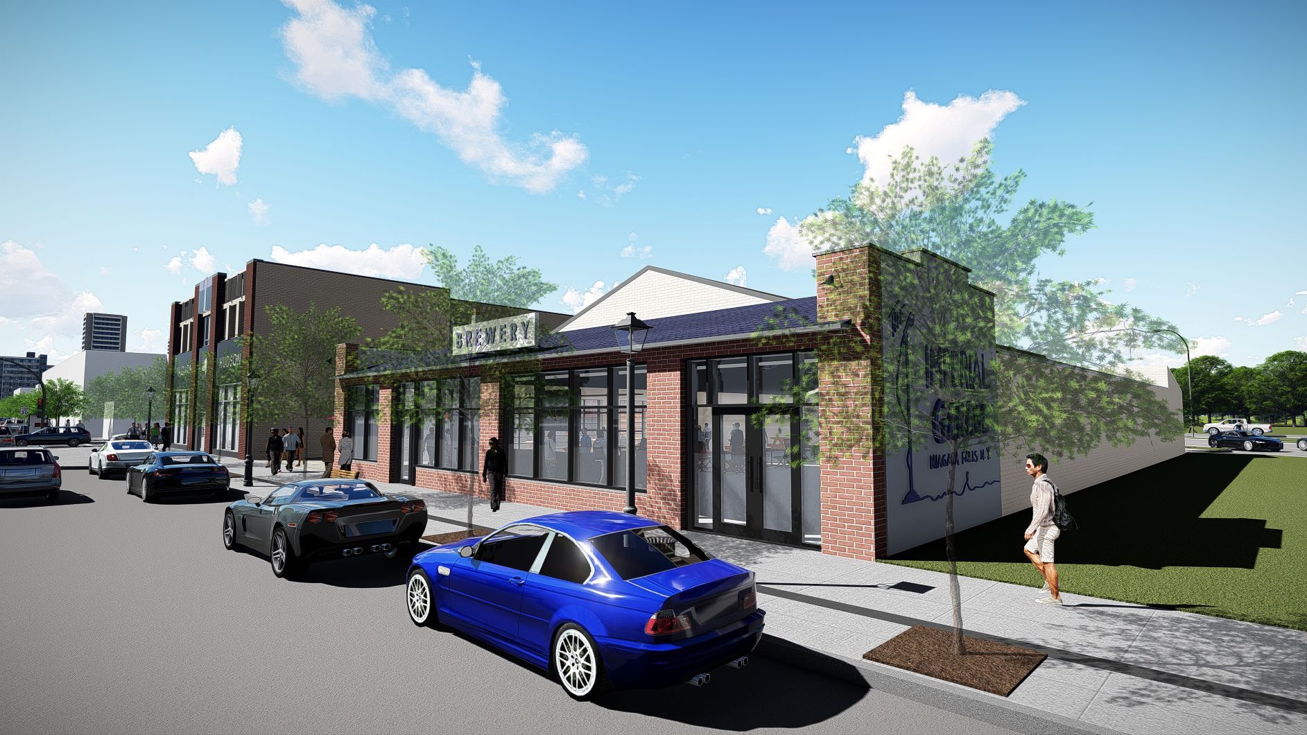 TM Montante rendering brewery